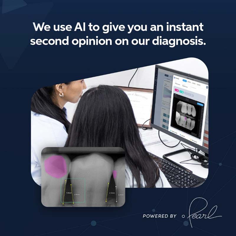 We use AI to give you an instant second opinion on our diagnosis